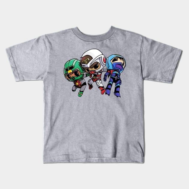 Starzinger Friends Kids T-Shirt by Emil Wickman